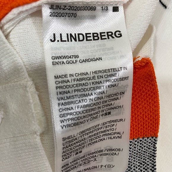 J. LINDBERG Enya Golf Cardigan - Picture 6 of 7